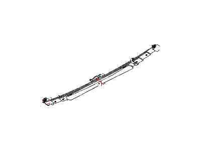 Dodge Ram 2500 Leaf Spring - 52121699AA