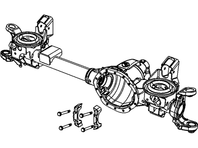Dodge 68029449AA HOUSING Axle