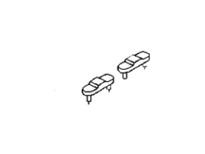 Mopar 5288001 Bumper Cover Retainer