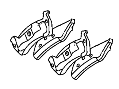 2002 Jeep Grand Cherokee Brake Pad - BHKH5648