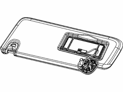 Ram 6BP11HL1AD VISOR
