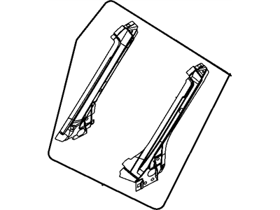 Chrysler 5008734AF Upper Pillar