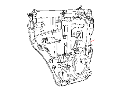 Mopar 68033458AA Window Regulator, Rear Passenger Side