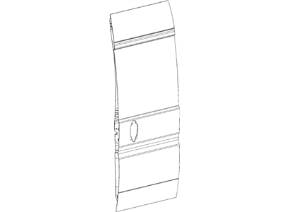 Ram 68119284AA STRIKER Door Upper Stabilizer Bumper