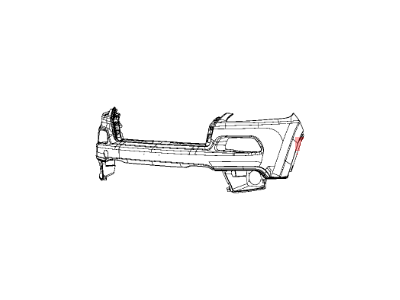 Jeep Cherokee Bumper - 68232194AC