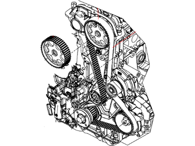 Ram C/V Timing Belt - 68029524AA