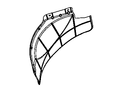 Ram 55398948AC SHIELD Spare Tire