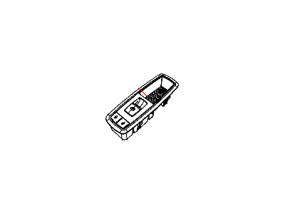 Mopar 4602540AF Window Switch, Front Passenger Side