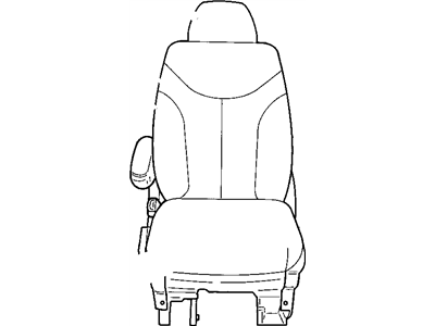 2008 Dodge Grand Caravan Armrest - 1JA921K2AA