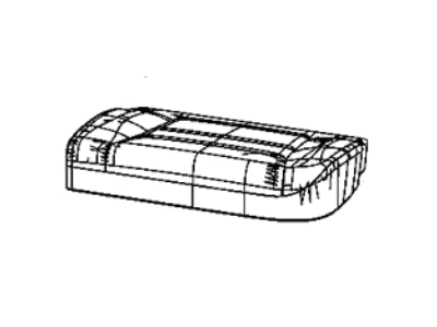 Mopar 7AR40BD3AA Cover Rear Seat Cushion Left