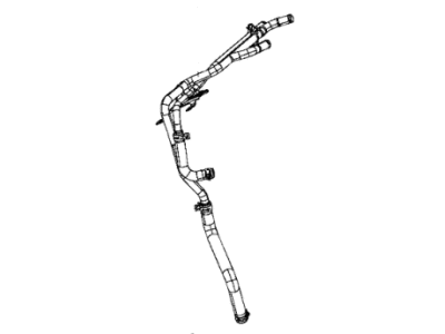 Jeep 68280785AB HOSE AND TUBE Heater Supply And Return