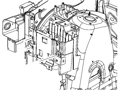Mopar 5148325AC Control Module Bracket