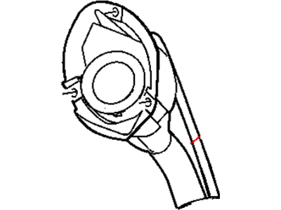 Jeep 52100329AD TUBE Fuel Filler