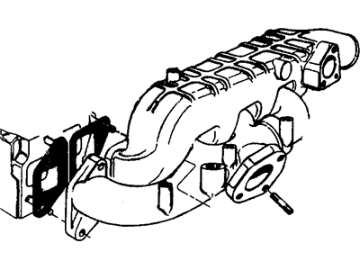 Jeep 4778960 MANIFOLD Exhaust