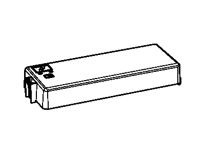 Mopar 68172194AA Cover Totally Integrated Power Module, Center