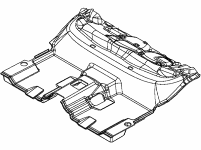 Mopar 5UW21LXHAA Carpet Rear Floor