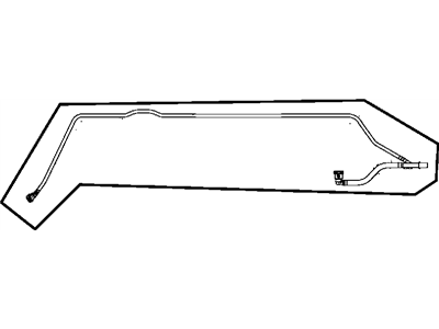 Jeep 68027880AA TUBE Fuel Vapor
