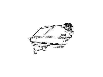 Chrysler Coolant Reservoir - 5058372AE