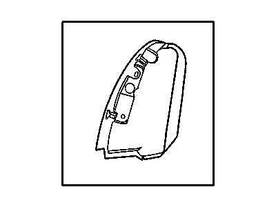 Chrysler QH10DX9AE PLATE Speaker