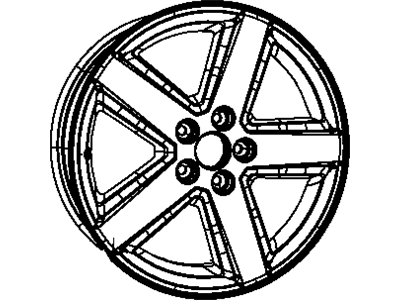 2010 Chrysler Sebring Spare Wheel - 1AN34XZAAC