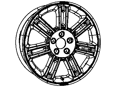 Chrysler Spare Wheel - 1TL91DX8AB