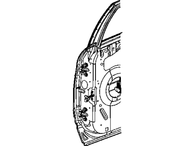 Chrysler Pacifica Door Check - 4894175AB