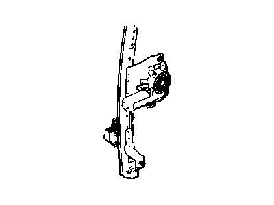 Chrysler Pacifica Window Regulator - 4894273AA