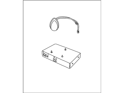Dodge 82207996 RECEIVER Satelite