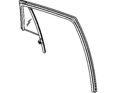 Jeep Patriot Window Run - 5067773AB