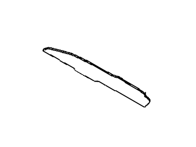 Jeep 55196996AC SILENCER Cowl Side To Fender