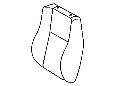Dodge 5103777AA SEAT BACK Front