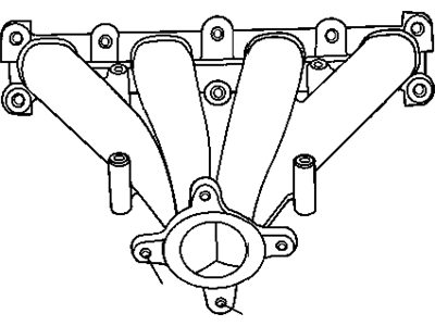 2010 Jeep Compass Exhaust Manifold - 5047269AA