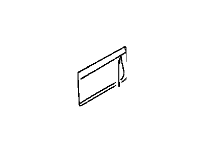 Dodge 5123905AA DOOR Rear Cargo