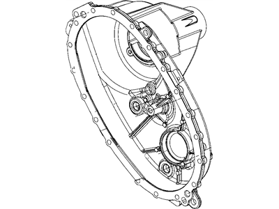 Ram 68089728AA CASE HALF Rear