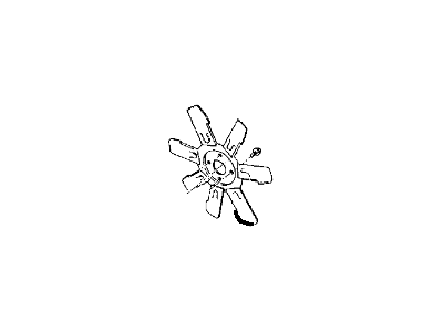 Dodge 52028893AA FAN Cooling