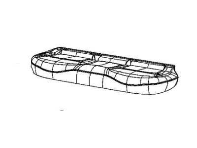 Mopar 6EN23U5YAA Cover Rear Seat Cushion