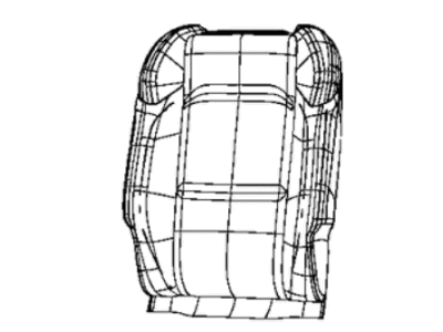 Jeep 7BV34LK5AC COVER Front Seat Back