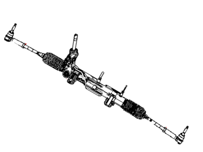 Jeep Compass Rack And Pinion - 5154393AA