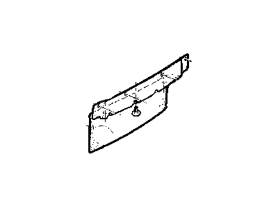 Chrysler MF84HSBAC CARPET Rear Bulkhead