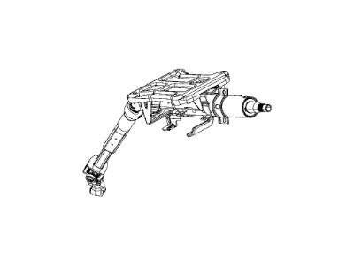 Ram ProMaster 3500 Steering Column - 1ZP20JXWAB