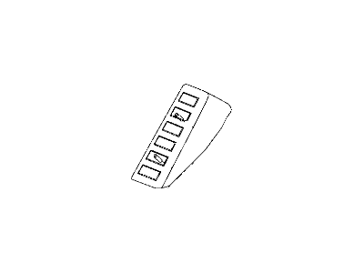 Dodge 1BS63DK5AD SUPPORT Footrest