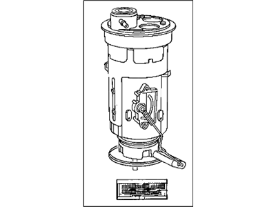 Dodge 68024546AA MODULE KIT Fuel Pump/Level Unit Include Seal - Fuel Pump and Level Unit
