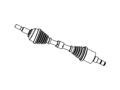Dodge Journey Axle Shaft - 52123583AC