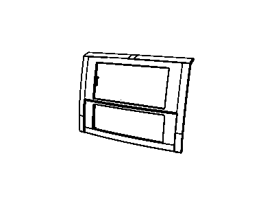Ram 1CZ77DSFAA BEZEL Instrument Panel Center