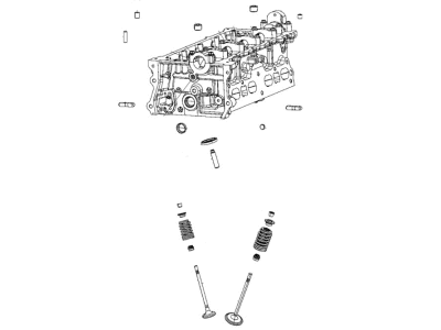 Jeep Compass Cylinder Head - 5048506AB