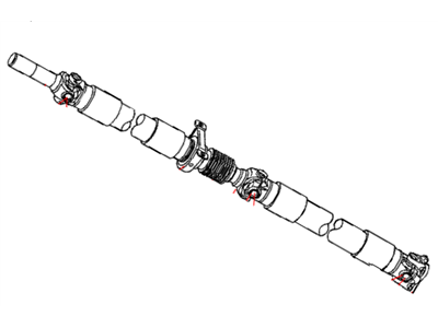 Dodge Ram 3500 Universal Joint - 5102157AB