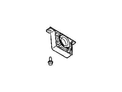 2006 Dodge Ram 2500 Driveshaft Center Support Bearing - 5183094AA