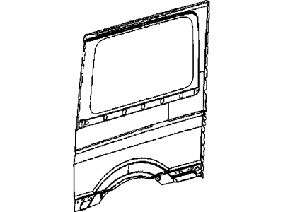 Dodge 68009170AA PANEL Body Side Rear