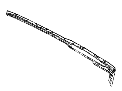 Dodge 68008668AA MOLDING D Pillar