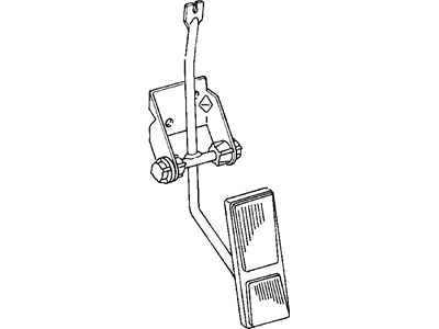 Dodge 52079304AC PEDAL Accelerator